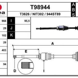 Planetara EAI T98944 – RENAULT | AutoRival