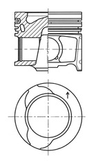 Piston KOLBENSCHMIDT 41812620 – RENAULT | AutoRival
