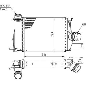 Intercooler compresor MTR 13054398 – RENAULT | AutoRival