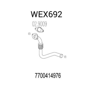 Racord evacuare QWP WEX692 – RENAULT | AutoRival
