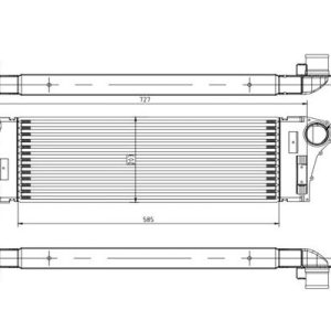 Intercooler compresor QWP WIC165 – RENAULT | AutoRival