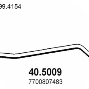 Racord evacuare ASSO 40.5009 – RENAULT | AutoRival