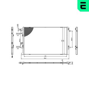 Radiator racire motor ERA 673590 – RENAULT | AutoRival