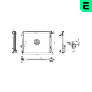 Radiator racire motor ERA 673595 – RENAULT | AutoRival