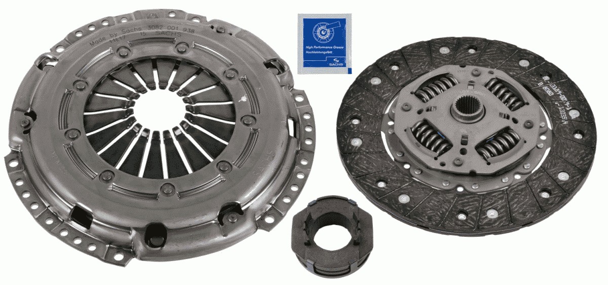 Kit ambreiaj SKODA RAPID (NH3, NK3, NK6) 1.6 TDI diesel 90 cai SACHS 3000 950 956