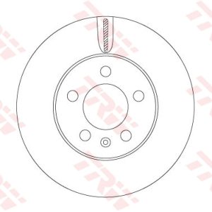 Disc frana SKODA SCALA (NW1) 1.6 TDI diesel 95 cai TRW DF6584