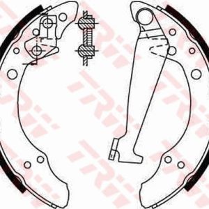 Set saboti frana SKODA RAPID (NH3, NK3, NK6) 1.2 TSI benzina 86 cai TRW GS8526