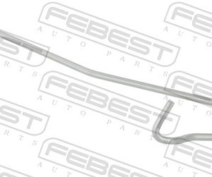 Arc placuta frana SKODA RAPID (NH3, NK3, NK6) 1.6 benzina 105 cai FEBEST 0303-001