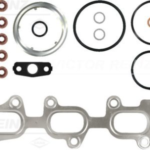 Set montaj turbocompresor SKODA KAROQ (NU7, ND7) 2.0 TDI 4x4 diesel 190 cai VICTOR REINZ 04-10359-01