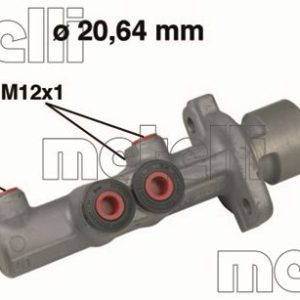 Pompa centrala frana SKODA ROOMSTER Praktik (5J) 1.2 TDI diesel 75 cai METELLI 05-0493