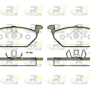 Placute frana SKODA SCALA (NW1) 1.6 TDI diesel 95 cai ROADHOUSE 2633.20