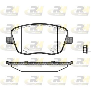 Placute frana SKODA ROOMSTER Praktik (5J) 1.4 TDI diesel 80 cai ROADHOUSE 2775.00