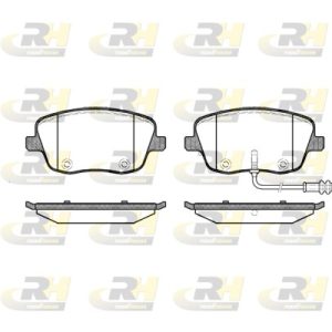 Placute frana SKODA ROOMSTER (5J7) 1.2 TSI benzina 86 cai ROADHOUSE 2775.01