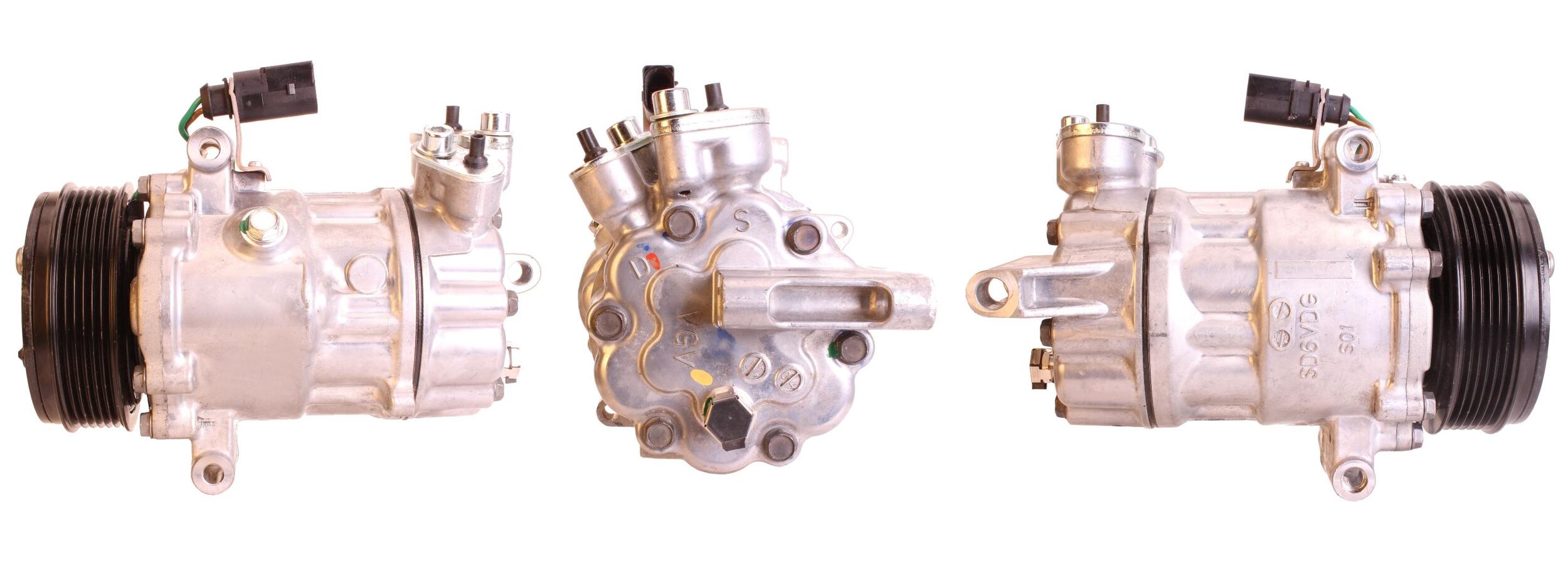 Compresor climatizare SKODA RAPID Spaceback (NH1) 1.6 TDI diesel 105 cai LUCAS ACP01019