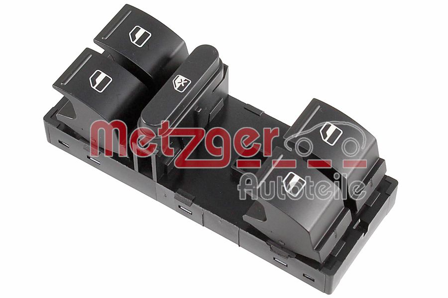 Comutator macara geam SKODA YETI (5L) 1.4 TSI benzina 125 cai METZGER 0916995