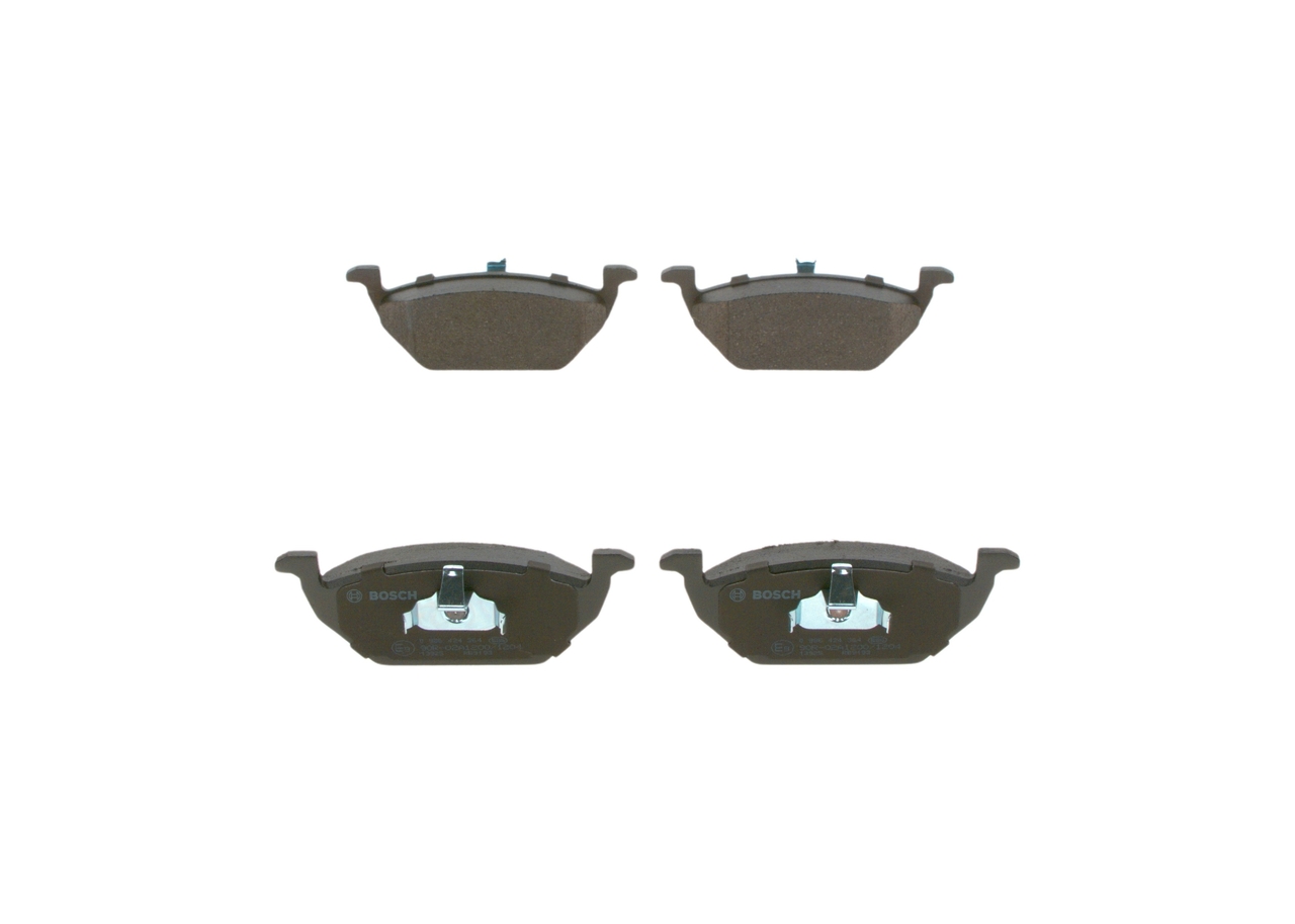 Placute frana SKODA RAPID Spaceback (NH1) 1.2 TSI benzina 105 cai BOSCH 0 986 424 364