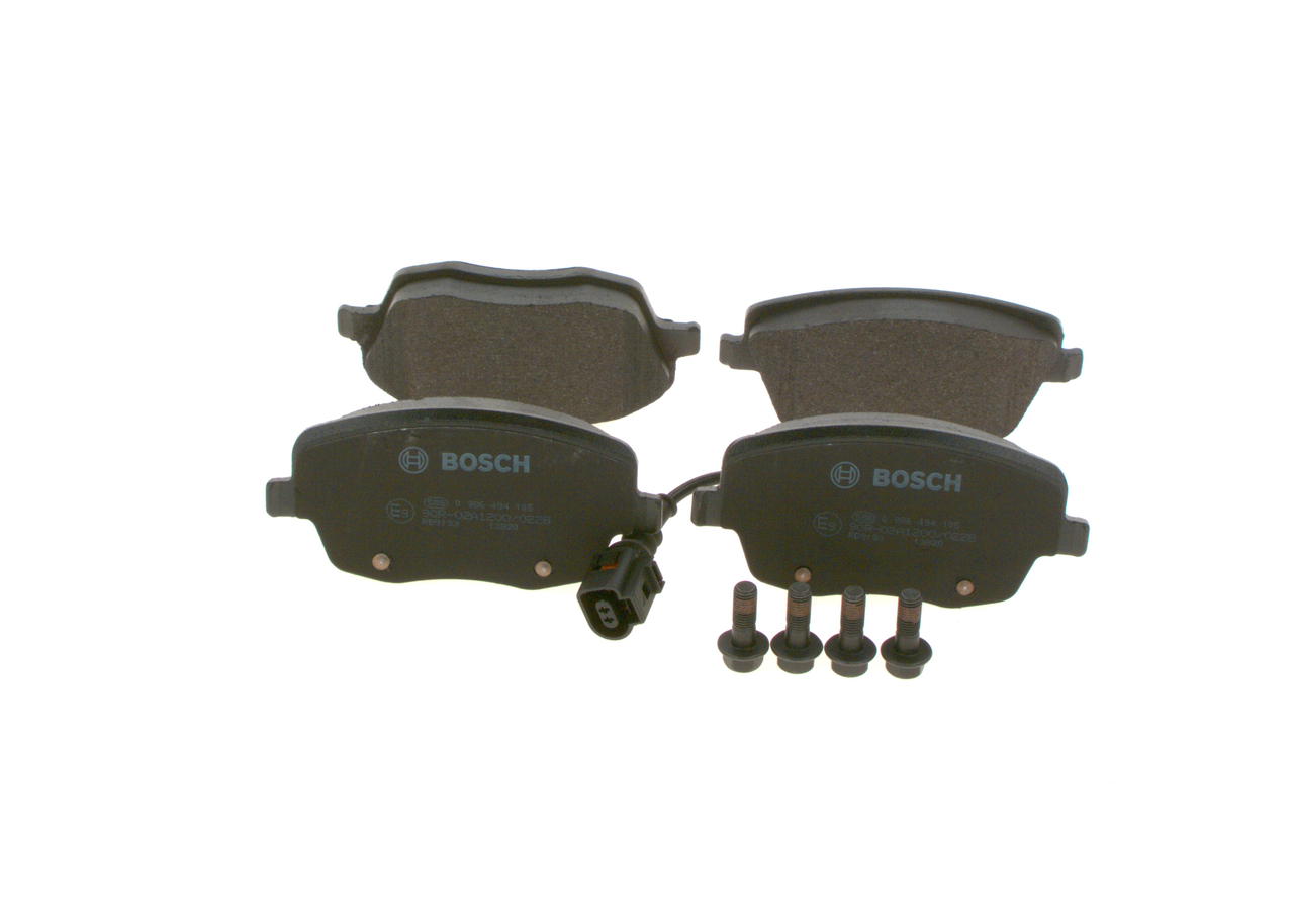 Placute frana SKODA ROOMSTER Praktik (5J) 1.6 TDI diesel 90 cai BOSCH 0 986 494 105
