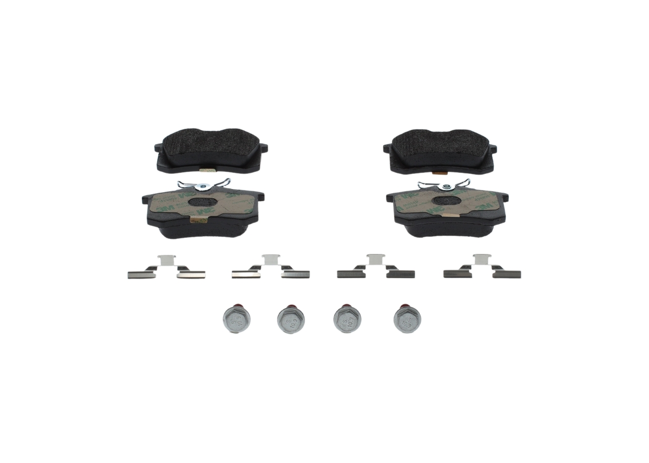 Placute frana SKODA ROOMSTER (5J7) 1.6 benzina 105 cai BOSCH 0 986 494 596