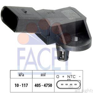 Senzor presiune aer SKODA ROOMSTER Praktik (5J) 1.2 benzina 70 cai FACET 10.3090