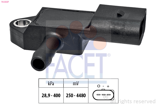 Senzor presiune aer SKODA RAPID Spaceback (NH1) 1.6 TDI diesel 115 cai FACET 10.3327