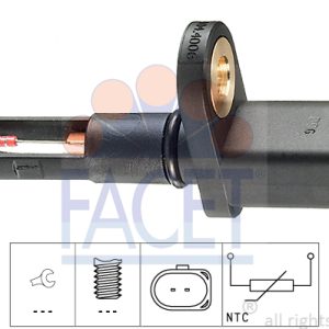 Senzor temperatura aer admisie SKODA YETI (5L) 1.8 TSI 4x4 benzina 152 cai FACET 10.4006