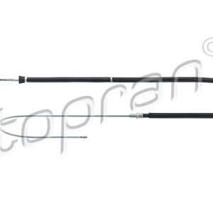Cablu frana de parcare SKODA RAPID Spaceback (NH1) 1.0 TSI benzina 110 cai TOPRAN 117 487