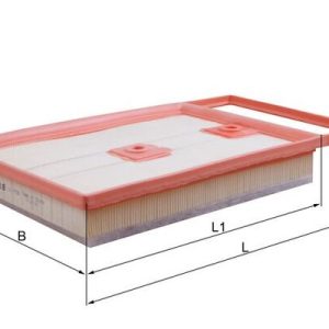 Filtru aer SKODA RAPID Spaceback (NH1) 1.4 TDI diesel 90 cai KNECHT LX 4136