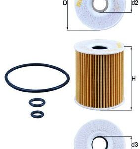 Filtru ulei SKODA ROOMSTER Praktik (5J) 1.2 TDI diesel 75 cai KNECHT OX 422D
