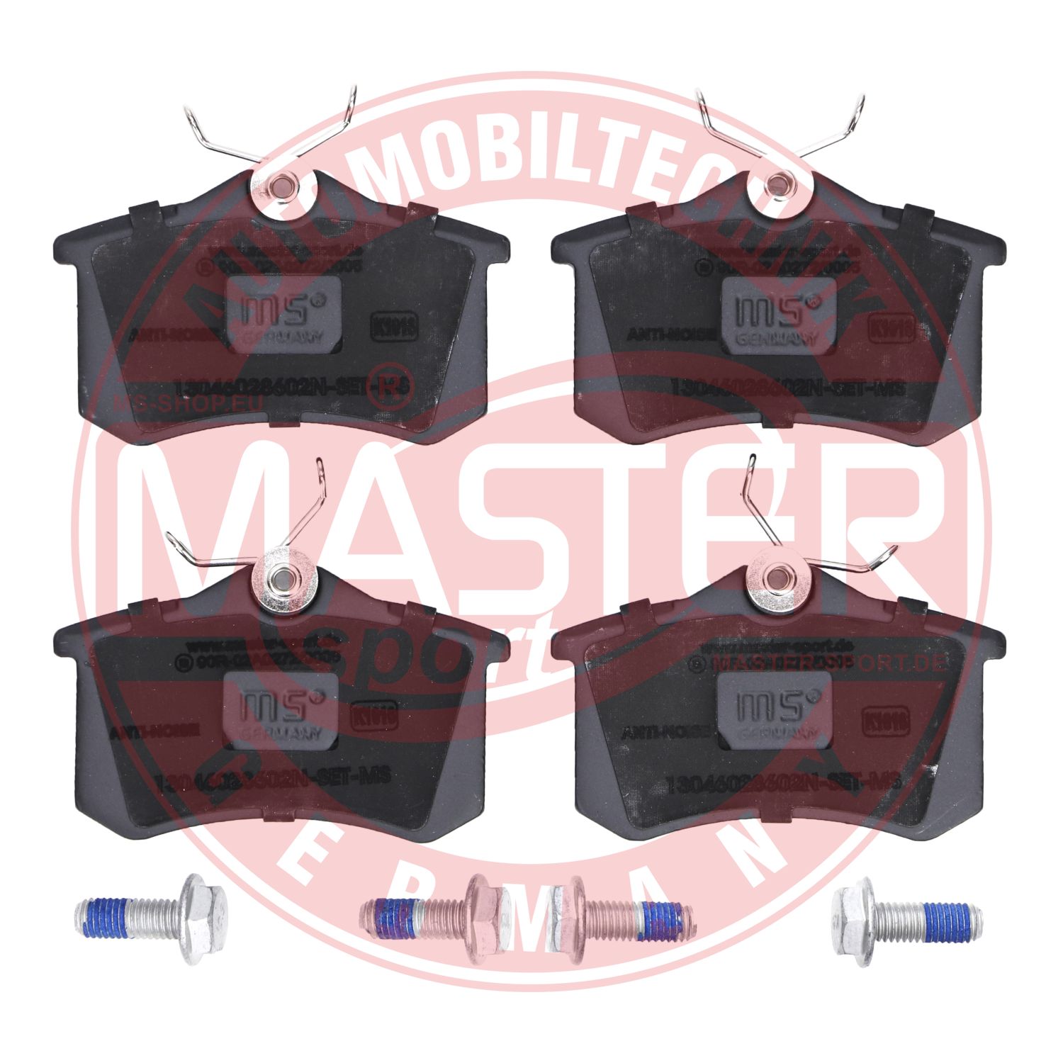 Placute frana SKODA KAMIQ (NW4) 1.6 TDI diesel 115 cai MASTERSPORT GERMANY 13046028602N-SET-MS