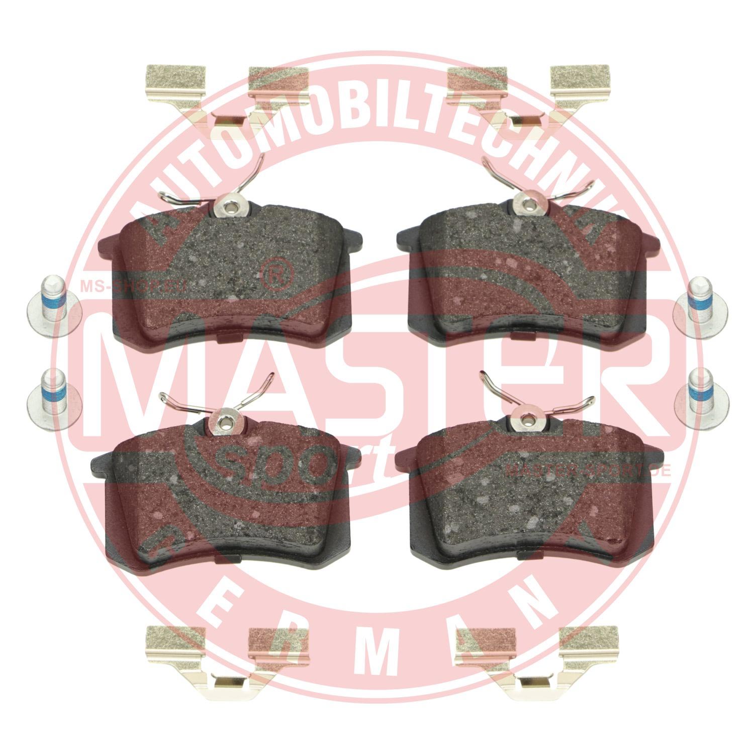 Placute frana SKODA ROOMSTER (5J7) 1.2 TDI diesel 75 cai MASTERSPORT GERMANY 13046028942N-SET-MS