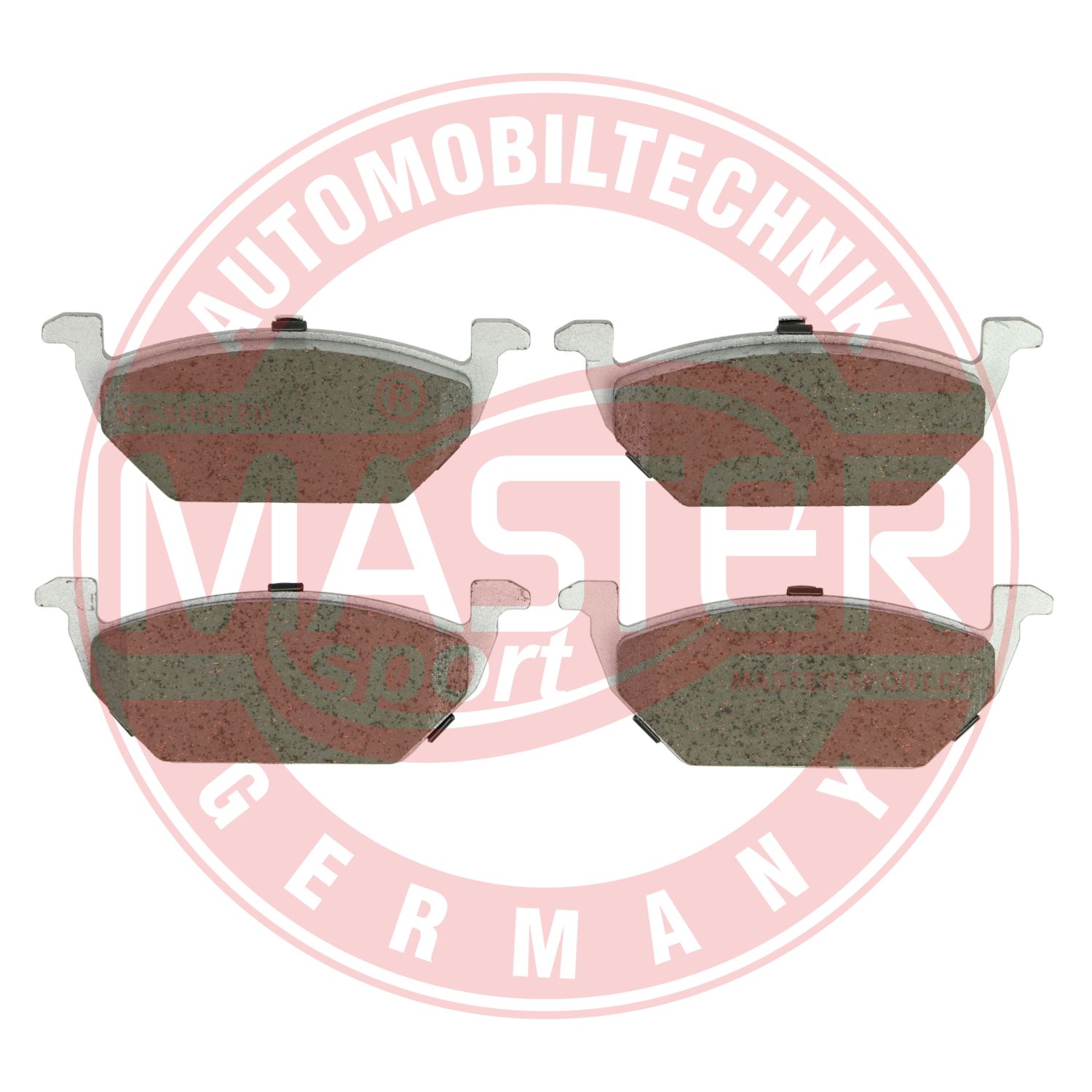 Placute frana SKODA RAPID (NH3, NK3, NK6) 1.2 benzina 75 cai MASTERSPORT GERMANY 13046071112K-SET-MS