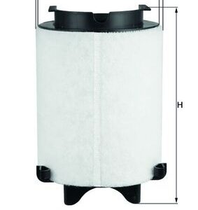 Filtru aer SKODA YETI (5L) 1.4 TSI benzina 122 cai MAHLE ORIGINAL LX 1566/1