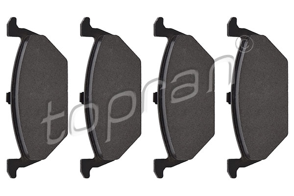 Placute frana SKODA RAPID (NH3, NK3, NK6) 1.4 TSI benzina 122 cai TOPRAN 107 085