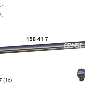 Racord evacuare SKODA YETI (5L) 1.4 TSI benzina 122 cai ERNST 156417