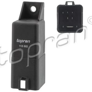 Releu instalatia de comanda bujii incandescente SKODA ROOMSTER (5J7) 1.2 TDI diesel 75 cai TOPRAN 115 862