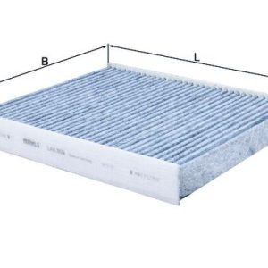 Filtru polen SKODA RAPID Spaceback (NH1) 1.2 TSI benzina 90 cai MAHLE ORIGINAL LAK 809