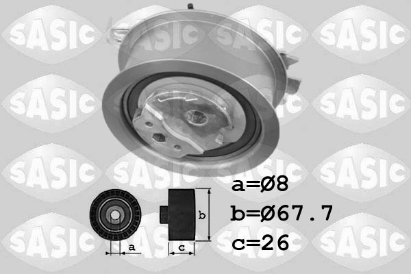 Rola intinzator curea distributie SKODA YETI (5L) 2.0 TDI 4x4 diesel 140 cai SASIC 1706070