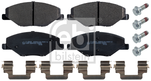 Placute frana SKODA RAPID Spaceback (NH1) 1.2 TSI benzina 86 cai FEBI BILSTEIN 171000