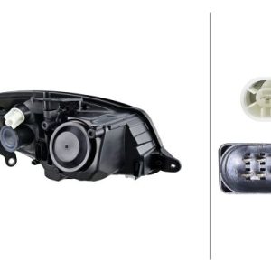 Far SKODA ROOMSTER (5J7) 1.4 benzina 86 cai HELLA 1ZV 247 025-291