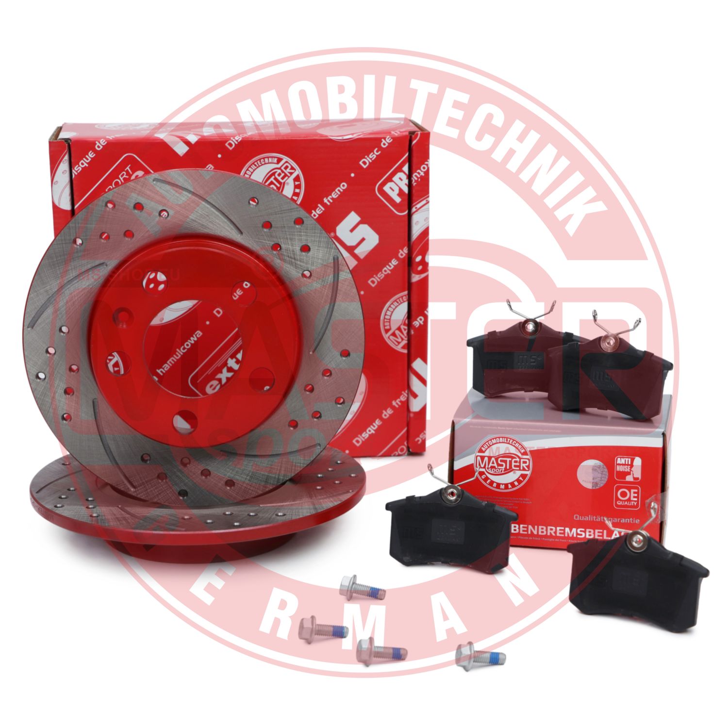 Set frana frana disc SKODA RAPID (NH3, NK3, NK6) 1.6 TDI diesel 90 cai MASTERSPORT GERMANY 200921232