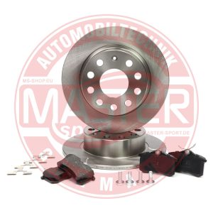Set frana frana disc SKODA YETI (5L) 2.0 TDI diesel 110 cai MASTERSPORT GERMANY 201002770