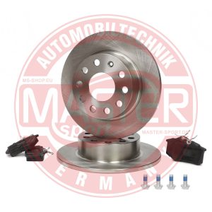 Set frana frana disc SKODA YETI (5L) 1.6 TDI diesel 105 cai MASTERSPORT GERMANY 201002773