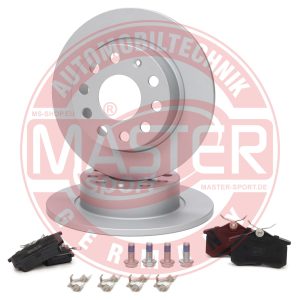 Set frana frana disc SKODA YETI (5L) 1.2 TSI benzina 110 cai MASTERSPORT GERMANY 201052770