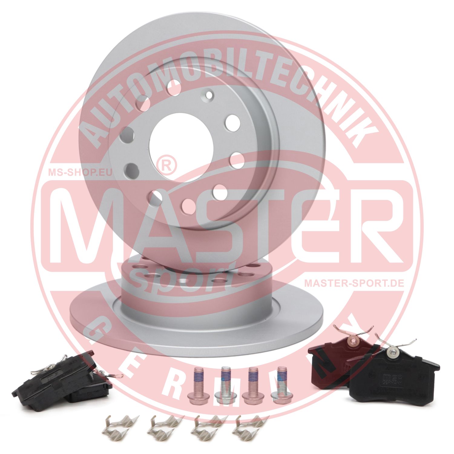 Set frana frana disc SKODA YETI (5L) 1.2 TSI benzina 110 cai MASTERSPORT GERMANY 201052770