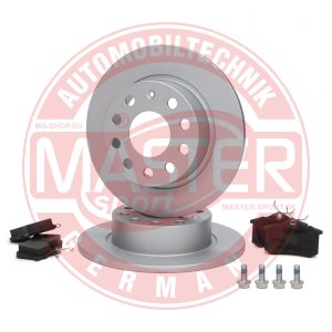 Set frana frana disc SKODA YETI (5L) 1.6 TDI diesel 105 cai MASTERSPORT GERMANY 201052773