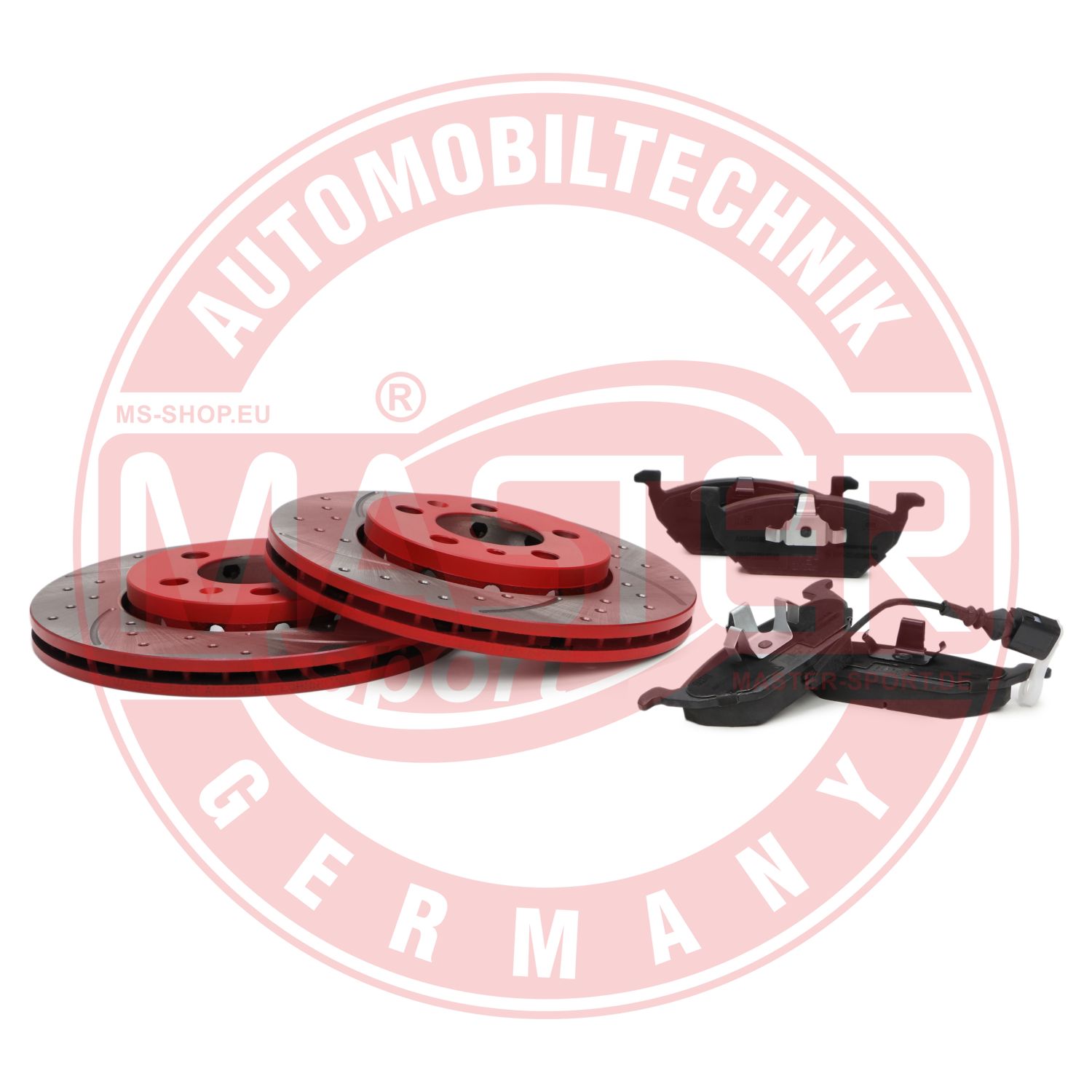 Set frana frana disc SKODA ROOMSTER Praktik (5J) 1.6 TDI diesel 90 cai MASTERSPORT GERMANY 202221510