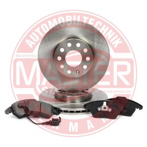 Set frana frana disc SKODA YETI (5L) 1.2 TSI benzina 105 cai MASTERSPORT GERMANY 202501450