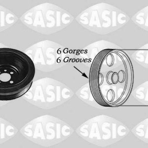 Fulie curea arbore cotit SKODA KAMIQ (NW4) 1.6 TDI diesel 115 cai SASIC 2156021