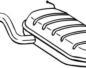 Toba esapament finala SKODA YETI (5L) 1.8 TSI 4x4 benzina 152 cai BOSAL 220-109