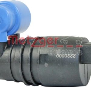 Pompa de apa spalare parbriz SKODA RAPID Spaceback (NH1) 1.4 TDI diesel 90 cai METZGER 2220008